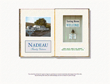 Tablet Screenshot of nadeaufamilyvintners.com